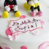 Tort Mickey si Minnie roz-3