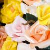 Tort de nunta Despicat cu flori-2