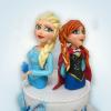 Tort figurine Ana si Elsa-3