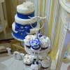 Cupcakes elegante albastru marin-2