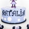 Tort Purple Minnie Mouse-3