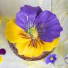 Cupcake flori Panselute-2