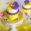 Cupcake flori Panselute-3