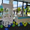 Candy Bar Botez Bleu, verde si alb-10