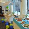 Candy Bar Botez Bleu, verde si alb-9