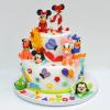 Tort Clubul Baby Mickey Mouse-1