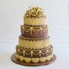 Tort Chocolate and Gold-1