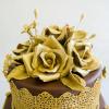 Tort Chocolate and Gold-2
