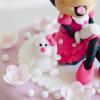Tort Minnie Mouse funde pampon-3