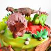 Tort Dinozauri fiorosi-2