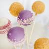 Cake pops lila, auriu si roz-2