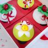 Cutie cadou 4 Cupcakes Martisor-2