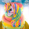 Tort Pony curcubeu-2