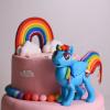 Tort Unicorn Rainbow Dash-2