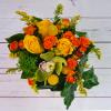 Aranjament floral Feerie Galbena in vas ceramic-3