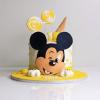 Tort Mickey Mousse galben-1