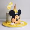 Tort Mickey Mousse galben-2