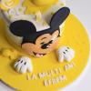 Tort Mickey Mousse galben-4