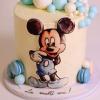 Tort Mickey Mouse Macarons si Baloane-2