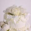Tort Frosting White Pearl si Bujori-2