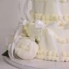 Tort Frosting White Pearl si Bujori-3