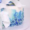 Tort Botez Baby Shower Blue Watercolor-3