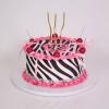 Tort Glamour Roz si Cirese-1