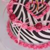 Tort Glamour Roz si Cirese-2