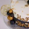 Tort Glamour Black & Gold -2