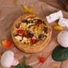 Quiche cu ciuperci, branza si spanac-2