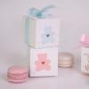 Marturie Botez Baietel/ Fetita ( 2 Macarons)-2