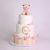 Tort Botez Rose Teddy-1