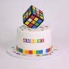 Tort Personalizat - Cub Rubik-1