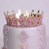 Tort Personalizat cu Coronita -Purple Queen-3