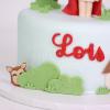 Tort Personalizat Scufita Rosi-3