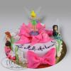 Tort Colectie Tinkerbell roz-1