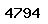 Random number